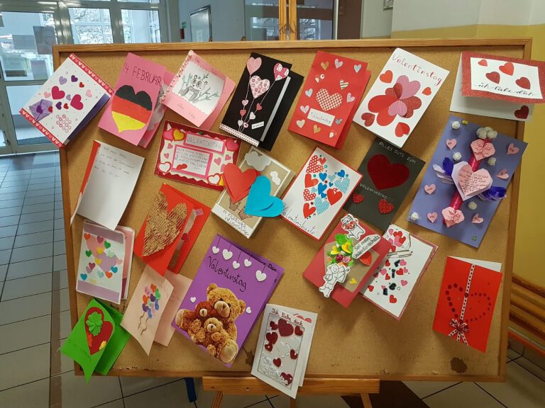 Szkolny konkurs z języka niemieckiego na Kartkę Walentynkową: „Valentinskarte”