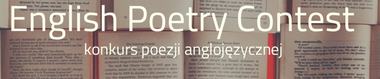 English Poetry Contest – wyniki konkursu