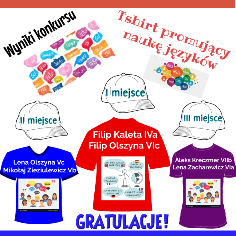 Najpiękniejsze koszulki promujące naukę języków zostały wybrane!